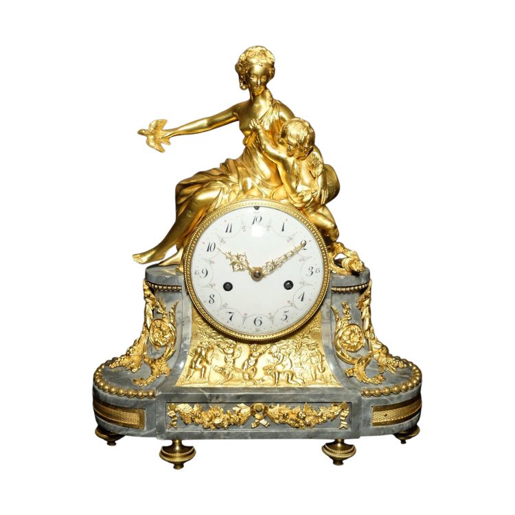 L'Amour et l'Amitié - Pendeluhr aus der Zeit von Ludwig XVI.