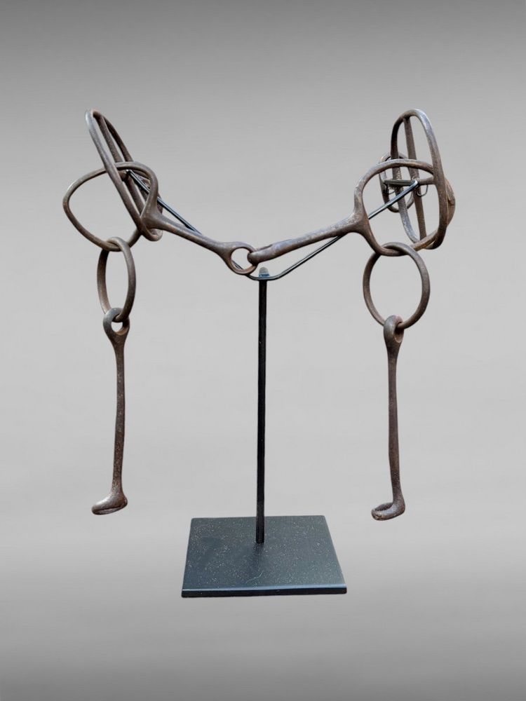 Morso per cavallo in ferro battuto - Periodo Edo (1603 - 1868).