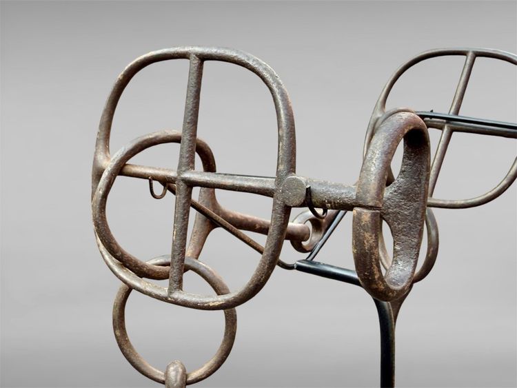 Morso per cavallo in ferro battuto - Periodo Edo (1603 - 1868).