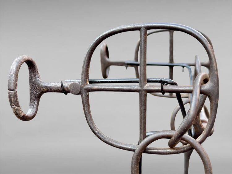 Morso per cavallo in ferro battuto - Periodo Edo (1603 - 1868).