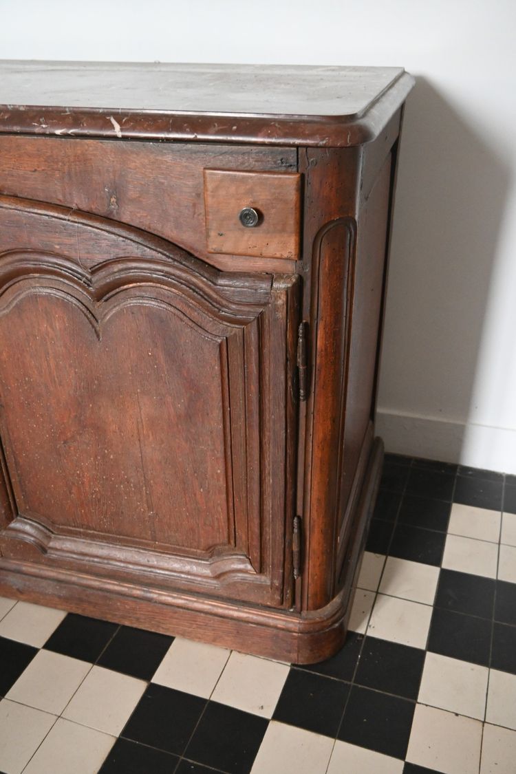 Credenza da caccia in legno naturale del XVIII secolo