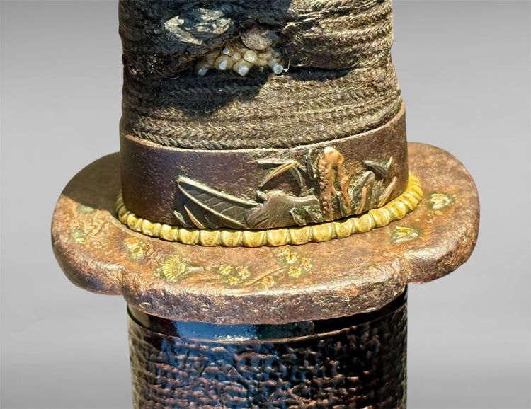 Signiertes Samurai-Tanto - Edo-Zeit (1603-1868).