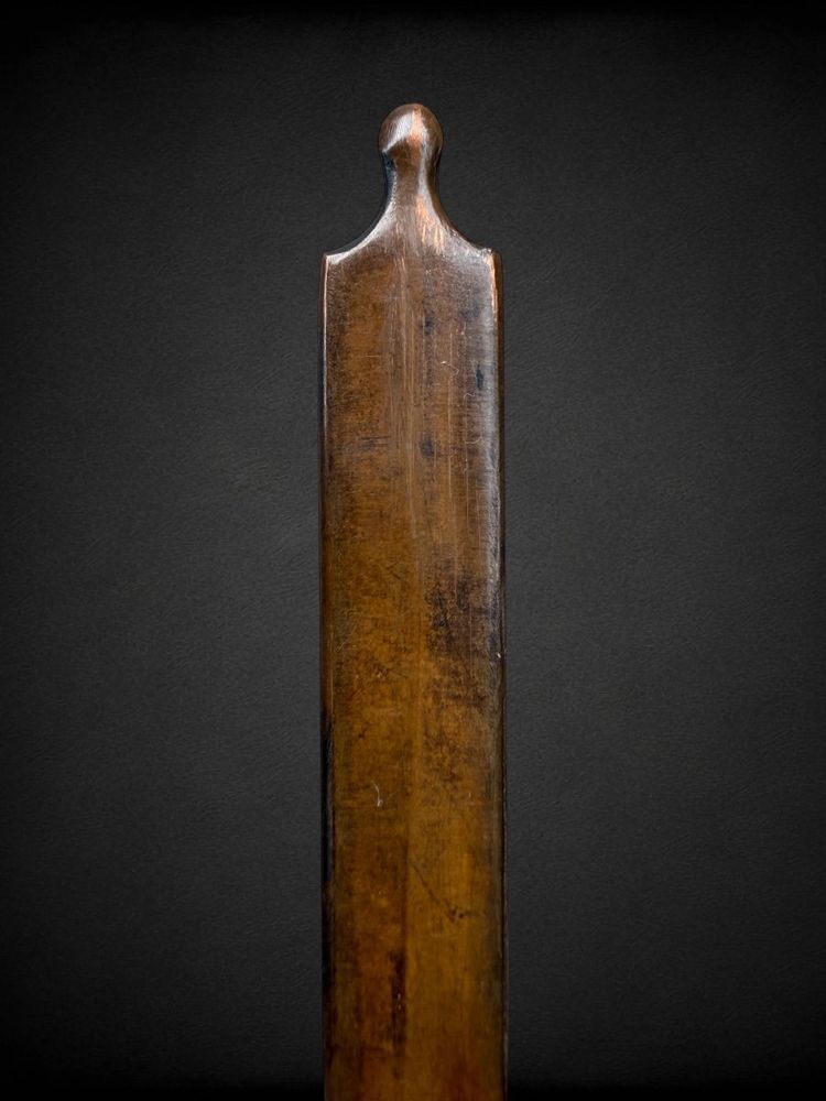 Kogai in rame, finemente lavorato - periodo Edo (1603 - 1868).