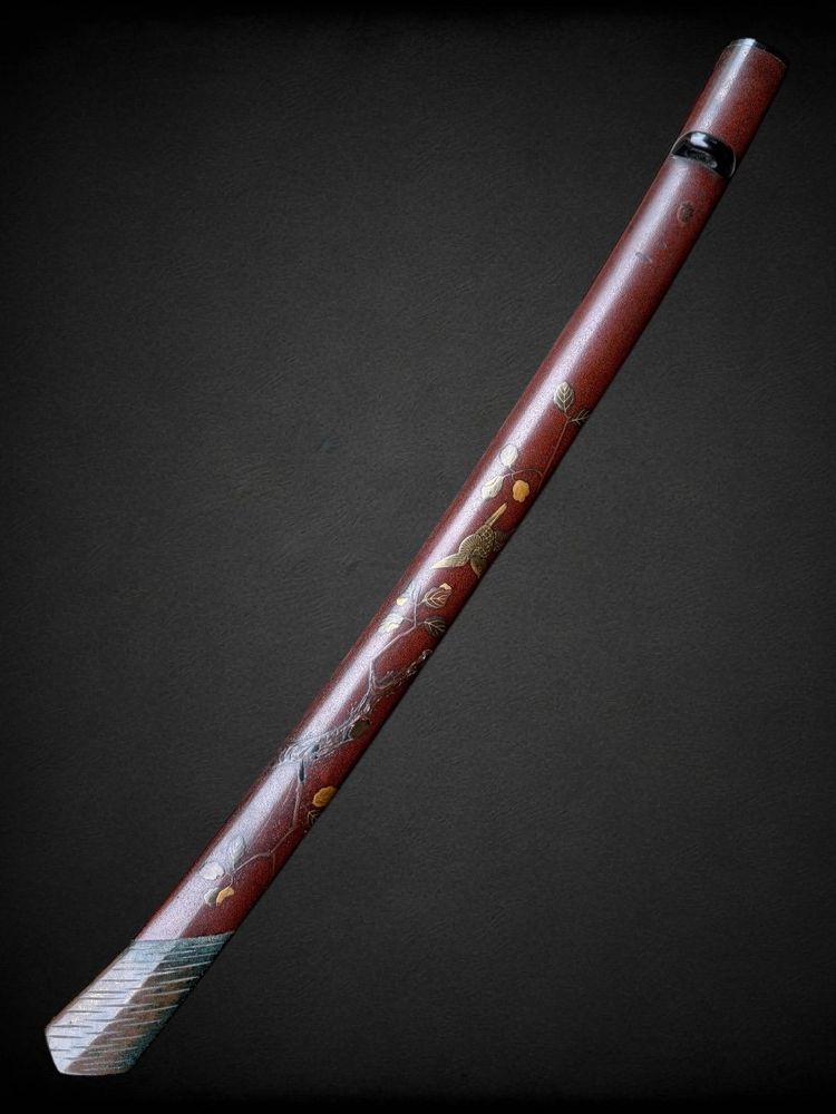 Wakizashi Von Samurai, Sehr Schöne Saya - Edo-Zeit (1603-1868).