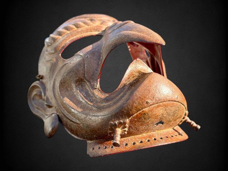 Somen Tengu En Fer Forgé De Fukutake Ichiro (1928-2002).