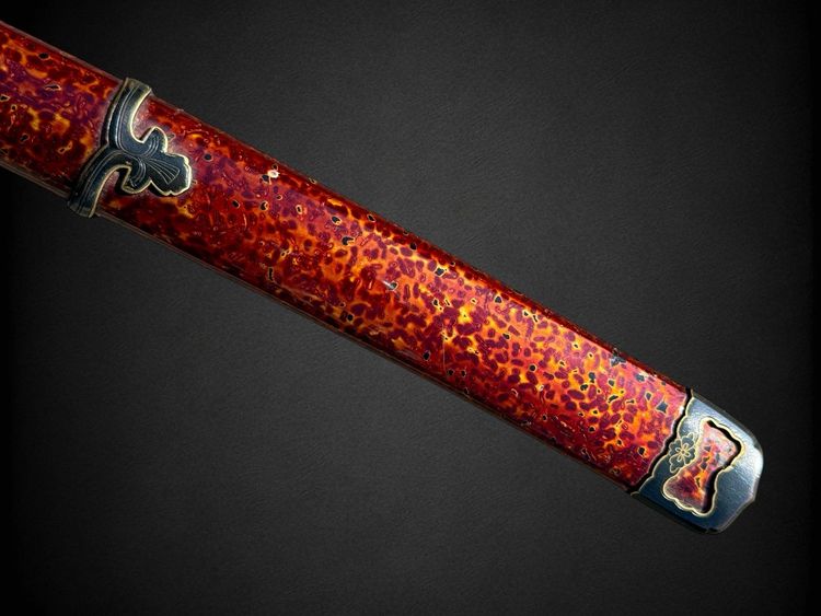 Sabre Japonais Katana, signé par Kanemitsu, Avec Certificat NBTHK - fin Muromashi.