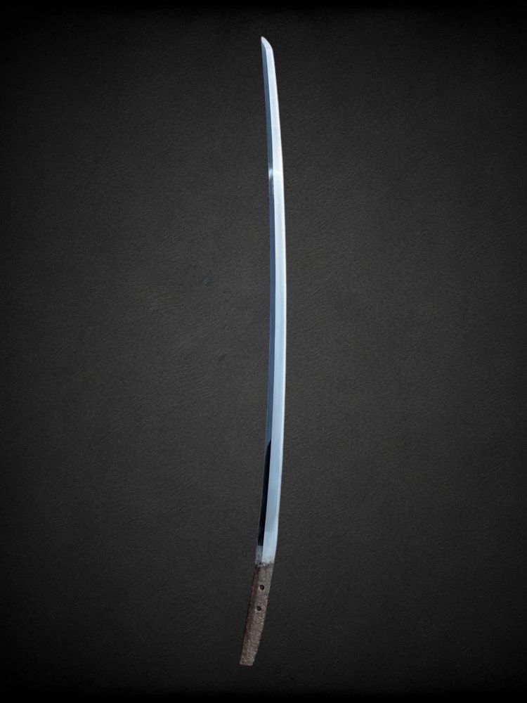 Sabre Japonais Katana, signé par Kanemitsu, Avec Certificat NBTHK - fin Muromashi.