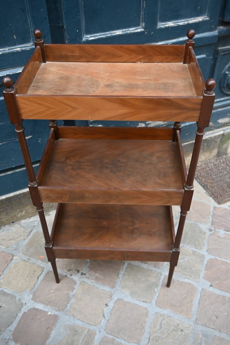 small mahogany basin table, XIXth century
