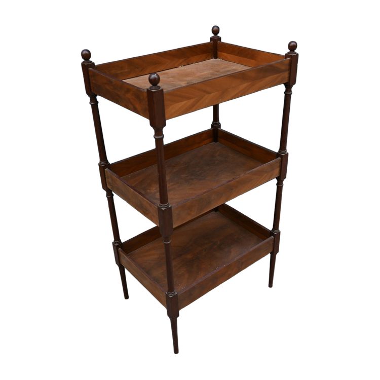 small mahogany basin table, XIXth century