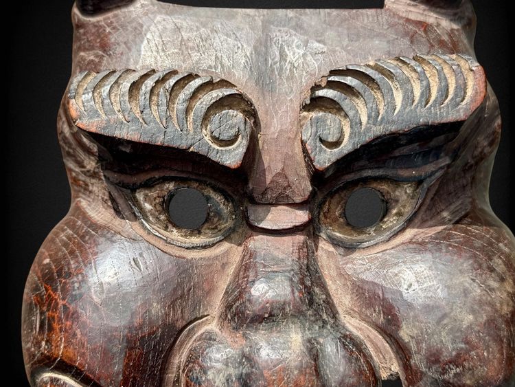 Oni Noh Theater Mask - Edo period (1603 - 1868).