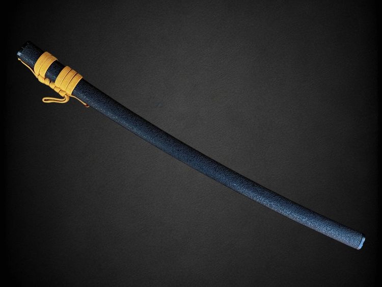 Spada Katana giapponese, firmata Kanetoshi, con certificato Nbthk - fine Edo.