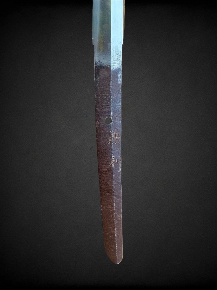 Spada Katana giapponese, firmata Kanetoshi, con certificato Nbthk - fine Edo.