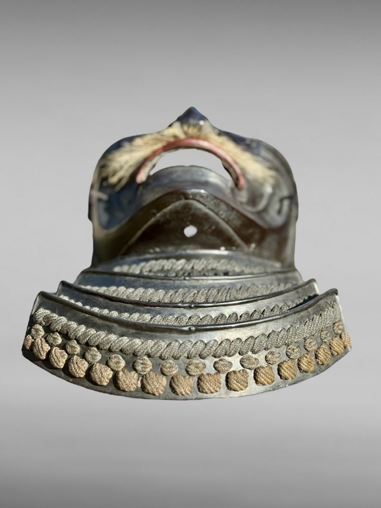 Mempo Samurai Half Mask - Shōwa Era (1926-1989).