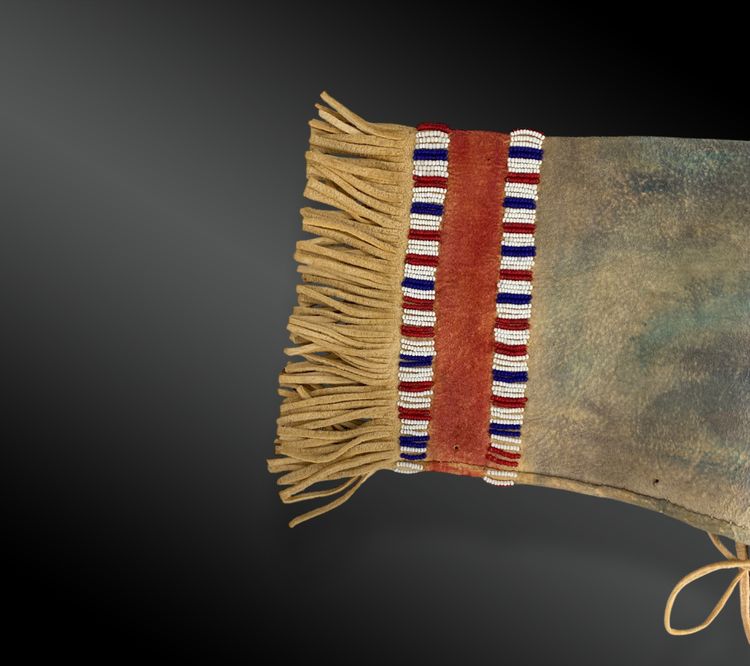 HEMD DES MANNS INDIENS DER PLAINES, LAKOTA, DAKOTA des Südens