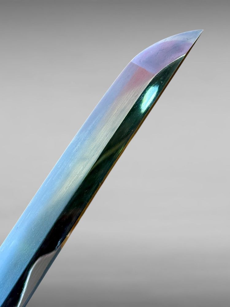 Spada Katana giapponese, attribuita a Nagafune de Bizen, con certificato NBTHK - periodo Muromashi.