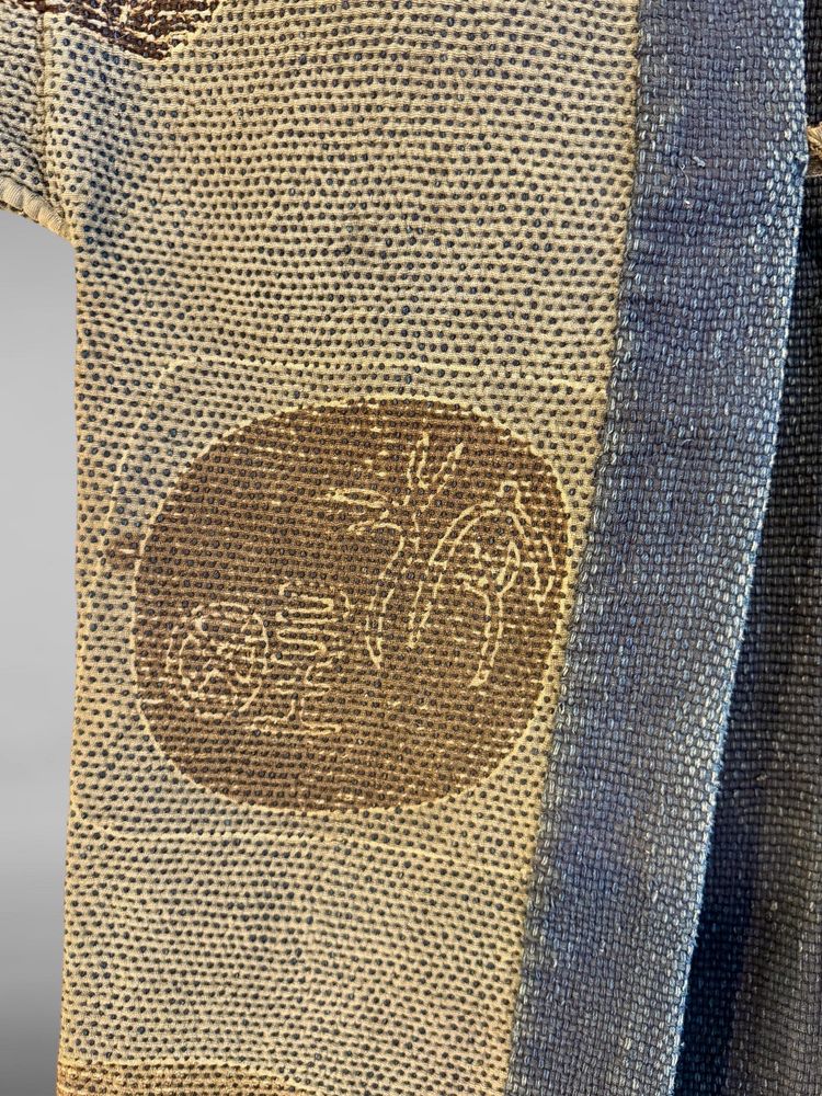 Japanischer Feuerwehrkimono "hikeshi-banten" - Meiji-Periode (1868-1912).