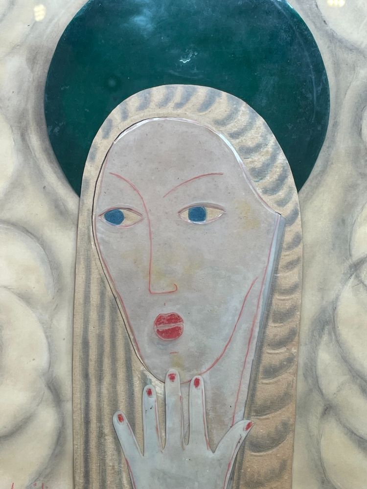 "Porträt einer jungen Frau", Marie Vassilieff (1884-1957)