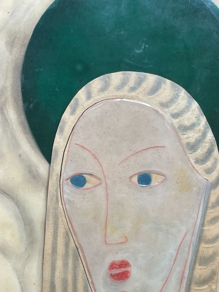 "Porträt einer jungen Frau", Marie Vassilieff (1884-1957)