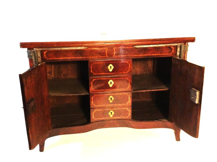 Gestempelt Jean Susse - Beau Bureau De Changeur De Milieu - Epoque Régence