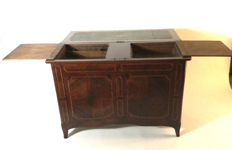 Gestempelt Jean Susse - Beau Bureau De Changeur De Milieu - Epoque Régence