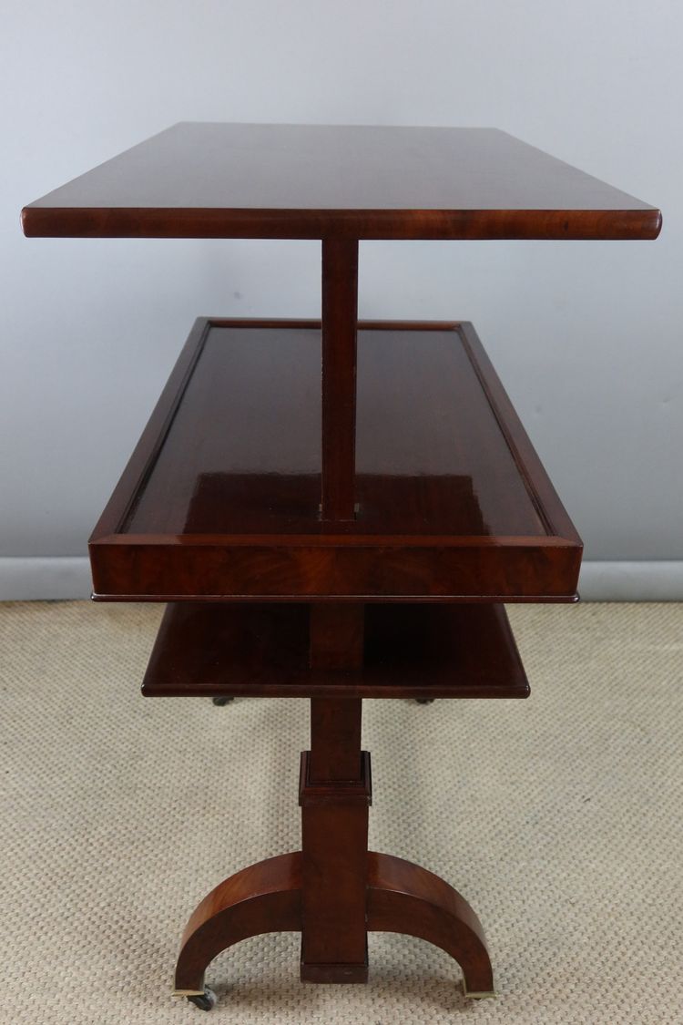 Table désserte à système du XIX