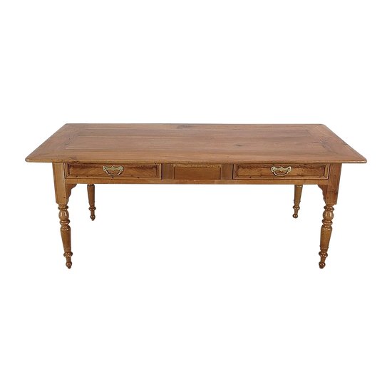 Table de Ferme en Merisier massif – 2ème moitié du XIXe 