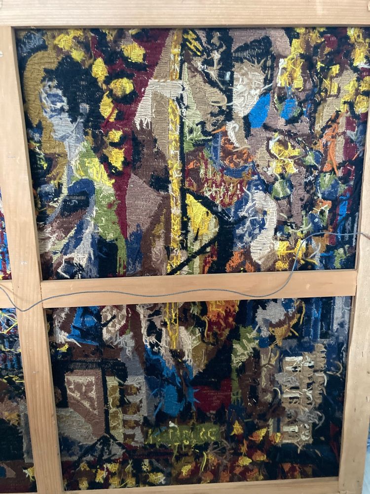 Tapisserie murale de JCL DUPREZ original 60/70 