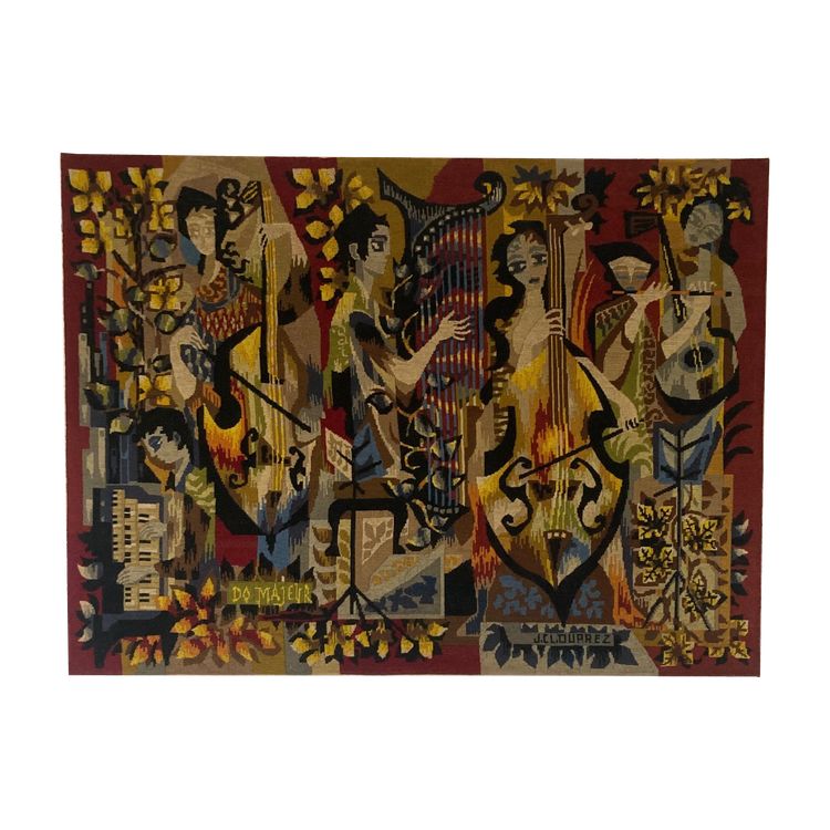 Tapisserie murale de JCL DUPREZ original 60/70 