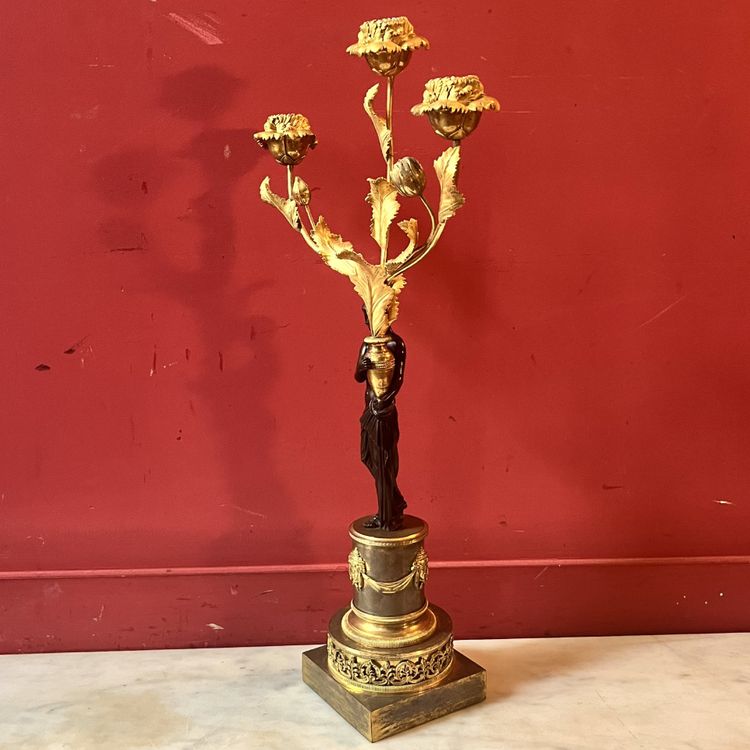 Antique candelabra, circa 1800