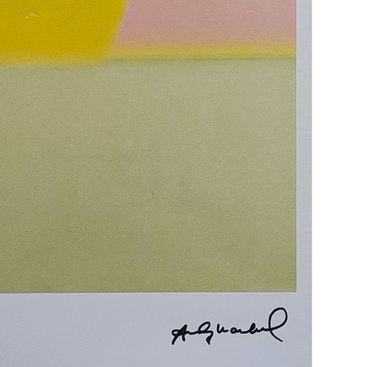 Superbe lithographie « Sunrise » d'Andy Warhol en édition limitée des années 1980