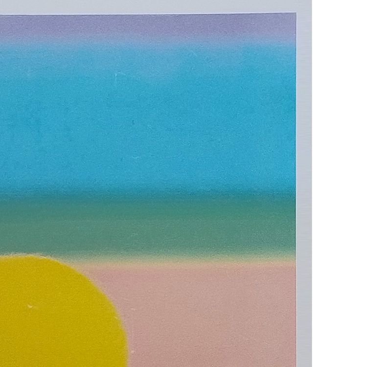 Superbe lithographie « Sunrise » d'Andy Warhol en édition limitée des années 1980
