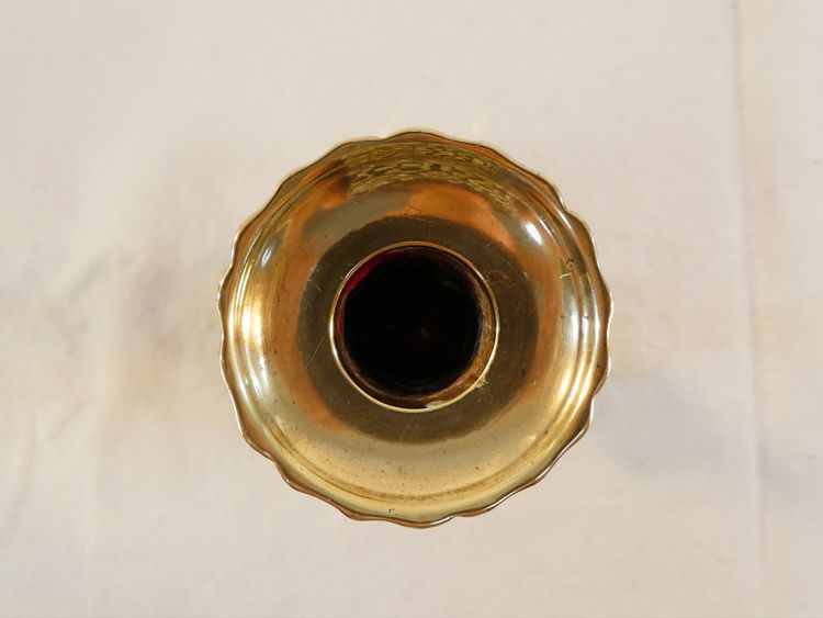 Coppia di candelieri in bronzo LUIGI XIV