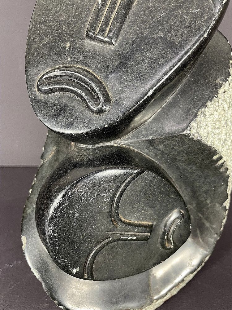 Zimbabwe, Shona Art, Contemporary serpentine sculpture dating from the 1980s.