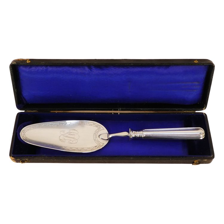 ART DECO PIE SERVER in solid silver