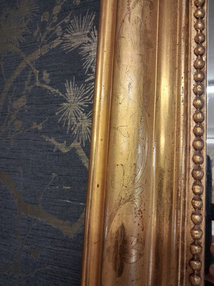 Spiegel aus der Zeit Louis Philippe 111 x 81