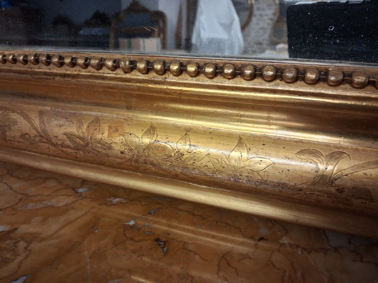 Spiegel aus der Zeit Louis Philippe 111 x 81