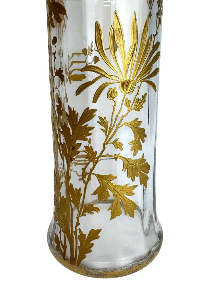 Baccarat, vase à décor des marguerites 