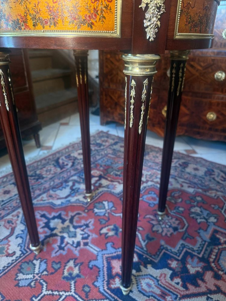TAVOLO GUERIDON DE SALON STYLE LOUIS XVI EPOQUE NAPOLEON III