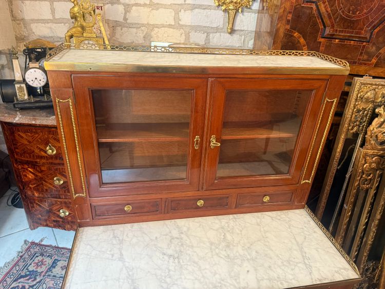 BONHEUR DU JOUR FORMANT ECRITOIRE EPOQUE LOUIS XVI