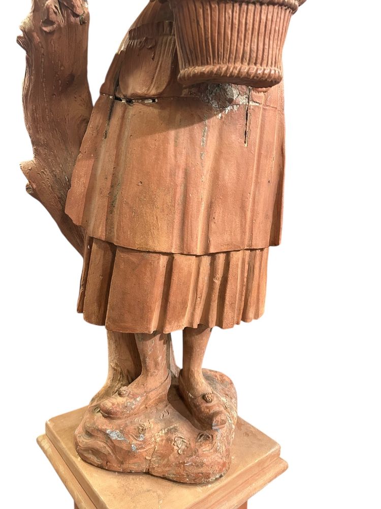 Park or garden sculpture in terracotta from the late 18th century - exterior decoration