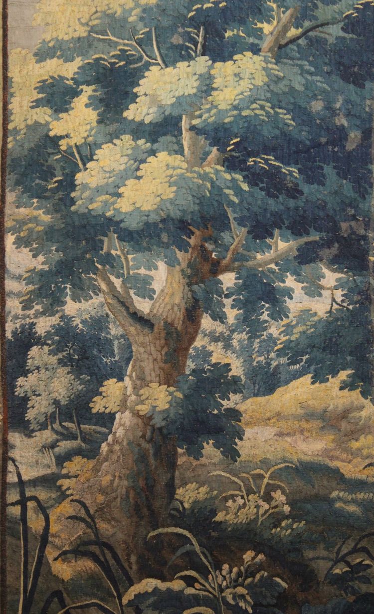  Fine Verdure, Flemish tapestry Oudenaarde, late 17th century