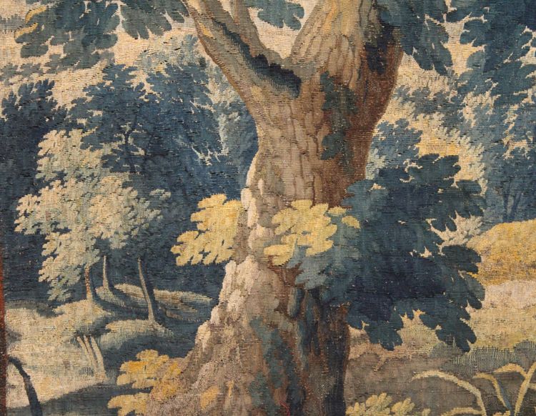  Fine Verdure, Flemish tapestry Oudenaarde, late 17th century