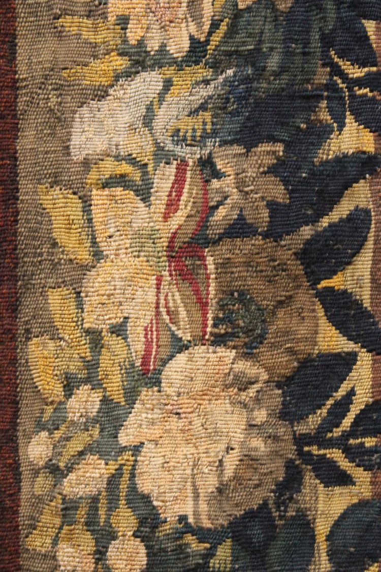  Fine Verdure, Flemish tapestry Oudenaarde, late 17th century