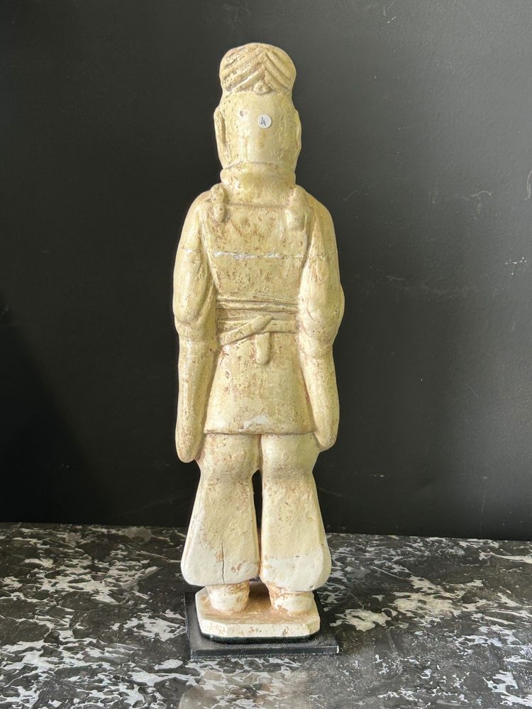 Ceramic funerary statue from China Sui period ( 581-618) - Tang dynasty N°1