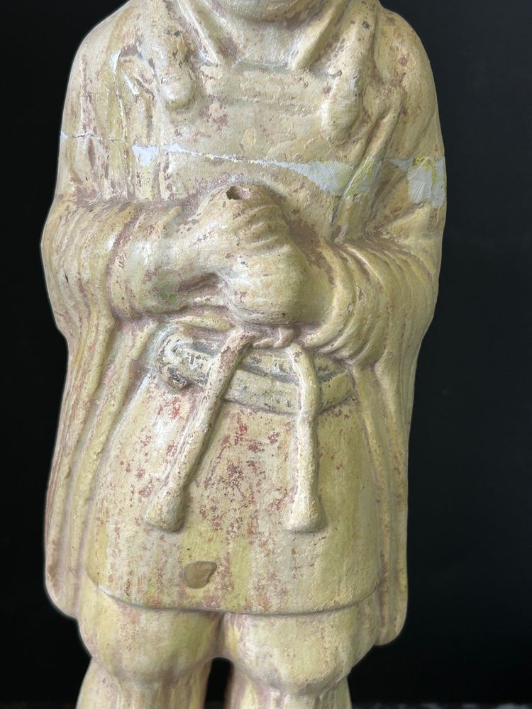 Ceramic funerary statue from China Sui period ( 581-618) - Tang dynasty N°1