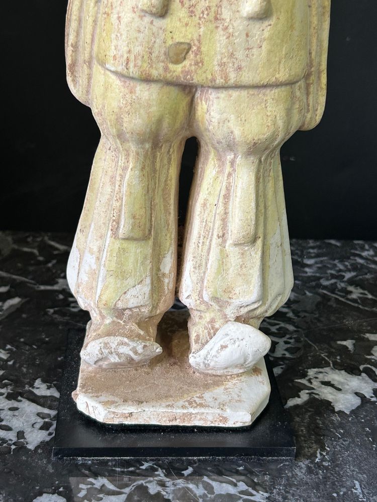 Ceramic funerary statue from China Sui period ( 581-618) - Tang dynasty N°1