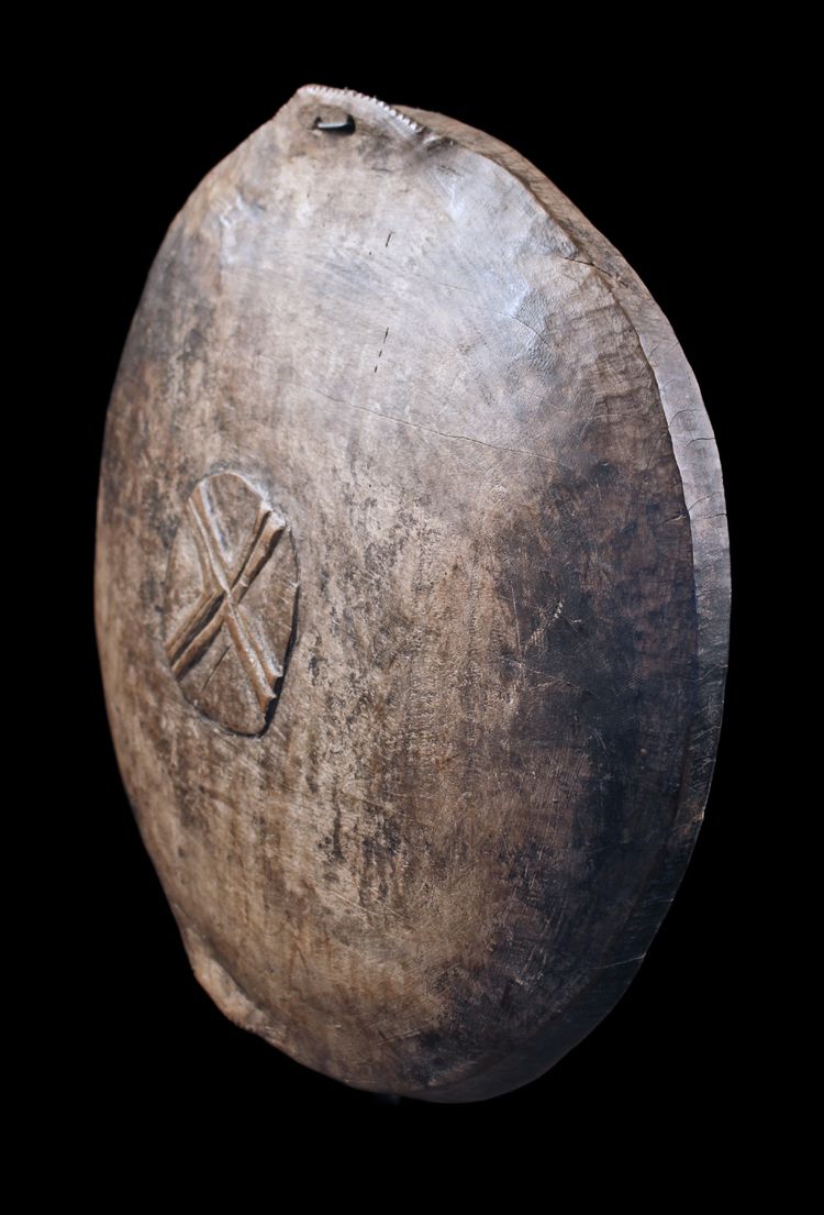 Piatto di legno, arte tribale, arte oceaniana, Papua Nuova Guinea, Oceania, Pacifico, 44 x 41 cm