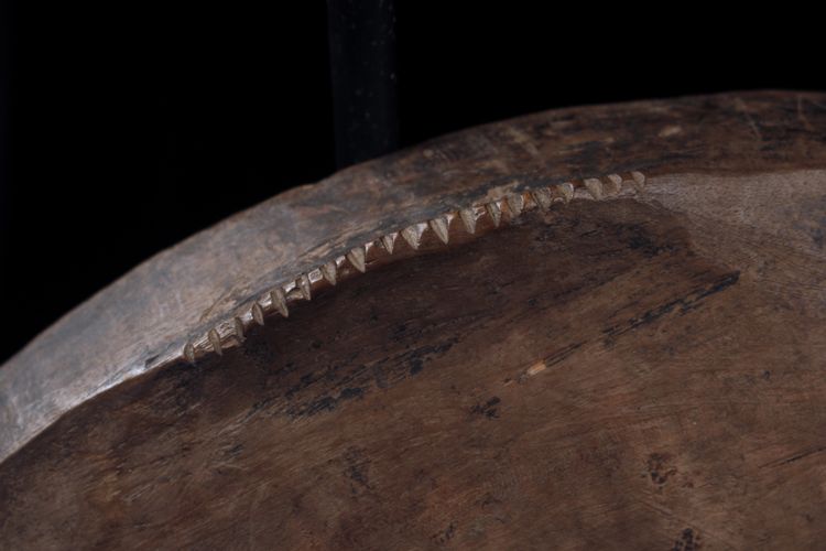 Piatto di legno, arte tribale, arte oceaniana, Papua Nuova Guinea, Oceania, Pacifico, 44 x 41 cm