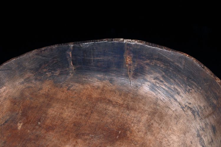 Piatto di legno, arte tribale, arte oceaniana, Papua Nuova Guinea, Oceania, Pacifico, 44 x 41 cm