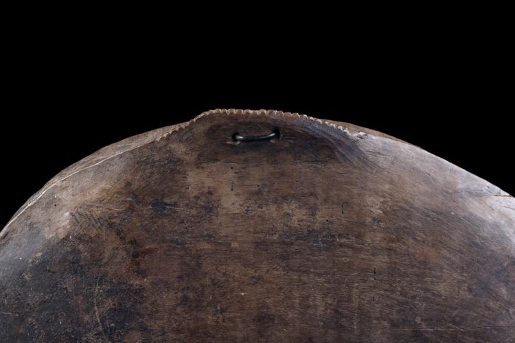 Piatto di legno, arte tribale, arte oceaniana, Papua Nuova Guinea, Oceania, Pacifico, 44 x 41 cm